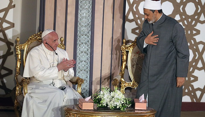 appia institute pope francesco al-azhar's grand imam